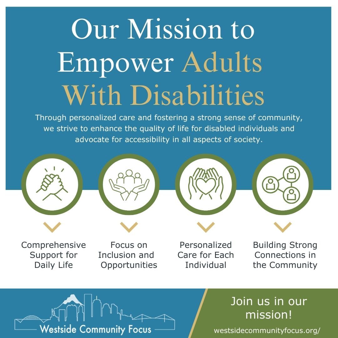 our mission to empower adults with disabilities